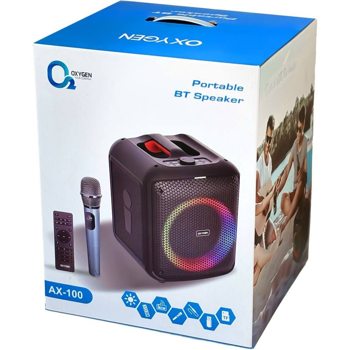 پارتی باکس اکسیژن 100